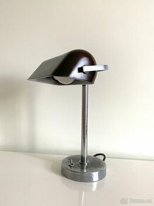 Starožitná stolní lampa - bankéřka