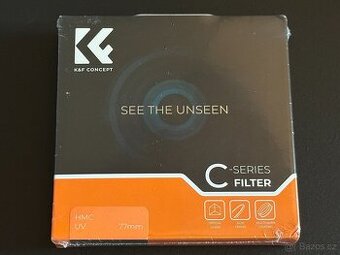 K&F Concept 77mm UV MCUV filtr, s krabičkou, NOVÝ