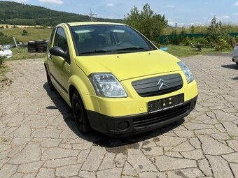 Citroën C2 r.2008, najeto pouze 59 000 km, krásný stav