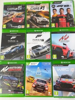 Race SIM hry pro XBOX Series X
