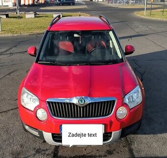PRODÁM ŠKODA YETI, 1,4, červená