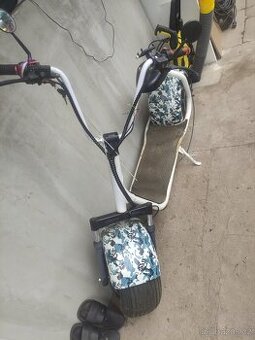 Prodám Elektrokoloběžku chopper nepojízdnou
