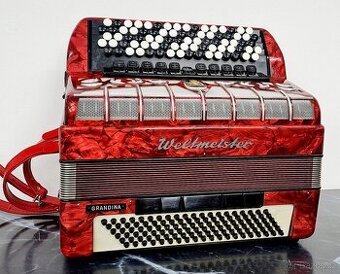Weltmeister Grandina - Akordeon / harmonika / knoflíkovka