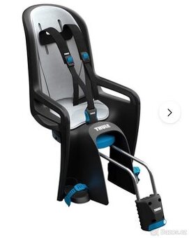 Dětská sedačka Thule Ridealong Dark Gray + adaptér navíc