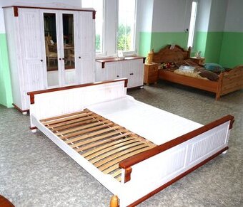 celodřevěná ložnice německé výroby