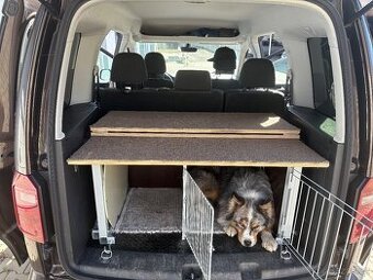 Spací vestavba vw caddy
