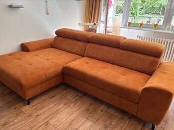 Rozkládací gauč sedačka pohovka s úložným prostorem