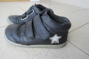 Filii 24 barefoot kotníčkové boty, kožené, zateplené