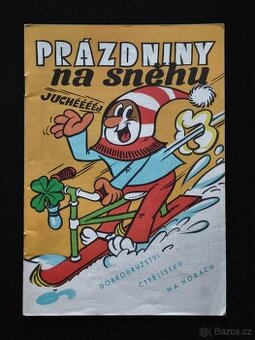 Čtyřlístek - Prázdniny na sněhu 1.vydání rok 1970 - TOP stav