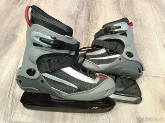 Dětské nastavitelné brusle vel. 37 - 40 tmavé