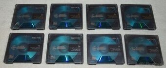 MD minidisc SONY 74/80min., super stav, s obaly, sada 8ks
