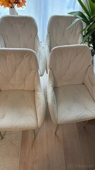 Jídelní set židlí 4ks (Samet)