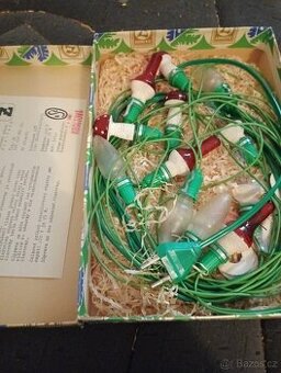 Retro Vánoční světýlka