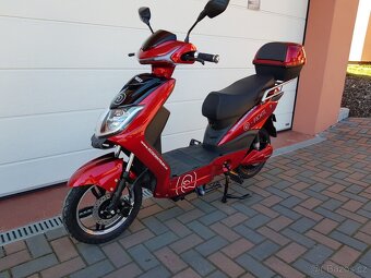 Elektrický moped E-Fichtl Racceway, 20 Ah, bez řidičáku