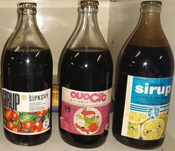 Retro potraviny, hračky