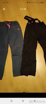 Prodám dámské rifle a pánské tepláky