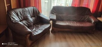 Kožený gauč - 1