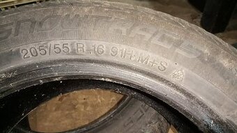 205/55 R16 91H zimni 2ks Vredestein.