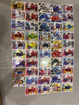 Fotbalové karty Topps Match Attax & FIFA 365 – sada 49 ks