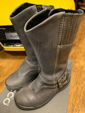 Kožené kozačky “Ecco”