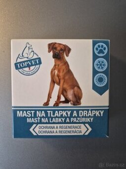 Topvet mast na tlapky a drápky