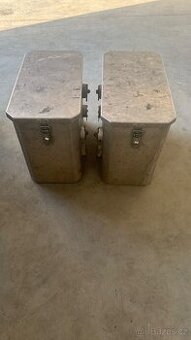 Boční hliníkové kufry