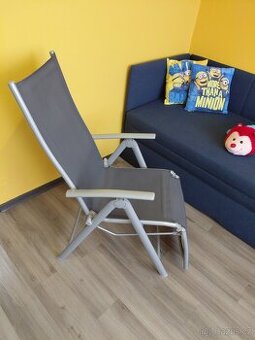 Hliníkové polohovací křeslo