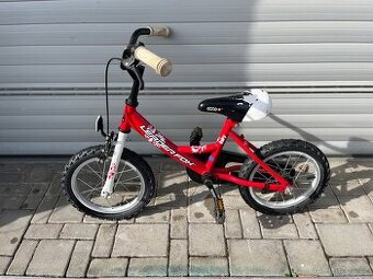 Detske kolo LeaderFox 14" s helmou
