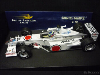 BAR Honda 02 R.Zonta Formule F1 Minichamps 1/18