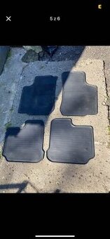 Škoda Octavie 1 Gumové rohožky pod nohy originál Škoda