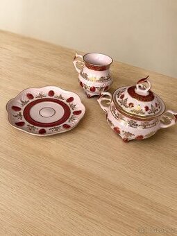 Ručně malovaný porcelán UPAK Karlovy Vary – dekorativní sada