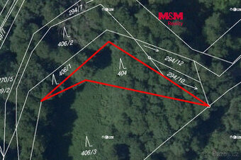 Prodej lesa, 491 m², Bohouňovice I