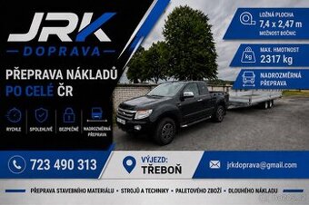 Autodoprava s možností nadrozměrného nákladu