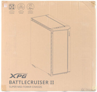 PC Skříň: ADATA XPG BattleCruiser II White - nová