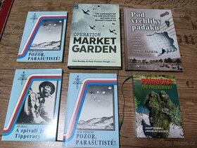 Vojenske knihy , parašutisté ,market garden