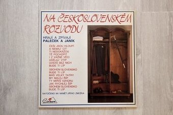 LP deska " Na československém rozvodu" Paleček a Janík