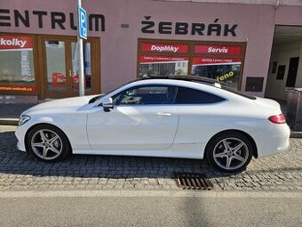 Mercedes-Benz C 220d AMG kupé, ČR, DPH, 9G tronic
