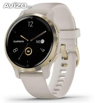 Garmin Venu 2S Light Gold/Sand Band - V ZÁRUCE A S DÁRKEM