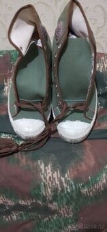 Vojenské kecky ČSLA nenošené retro converse