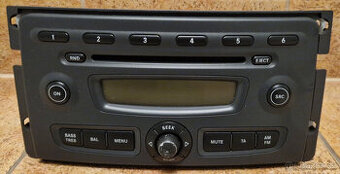 Autorádio s CD přehrávačem, Originální ze Smart 451 (2007)