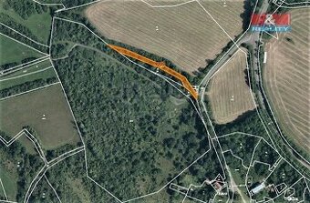 Prodej lesa, 1300 m², Konice u Mašťova