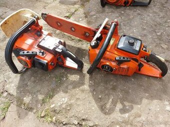 2x stará motorová pila ECHO 400EVL a 452VL