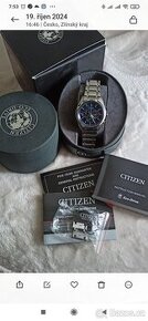 Citizen Eco drive solár titanium
