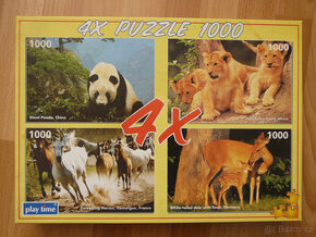 Puzzle zvířata