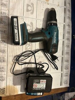 Makita aku vrtacka 18V, příklep