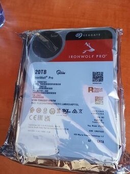 Pevný disk Seagate Ironwolf Pro - 20TB - nový