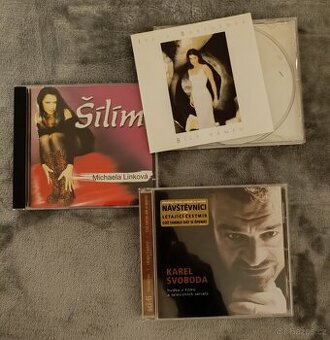 Prodám 3x raritní český pop na CD: Bartošová, Svoboda, Linká