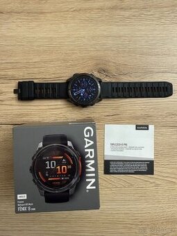 Garmin Fenix 8 51mm AMOLED Slate Gray Steel/Black Band