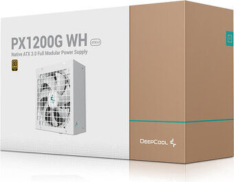 PC Zdroj: DeepCool PX1200G WH - Nový nerozbalený