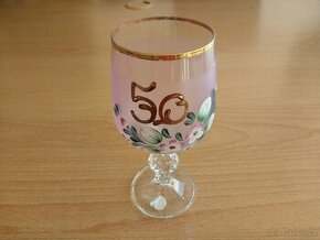 Sklenička 50 narozeniny výročí